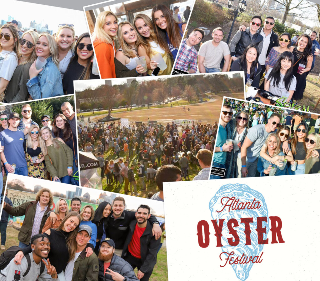 Atlanta Oyster Fest collage